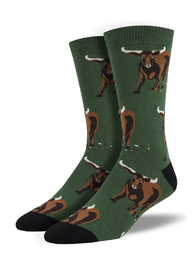 Bull Bamboo Socks for Men - Shop Now | Socksmith