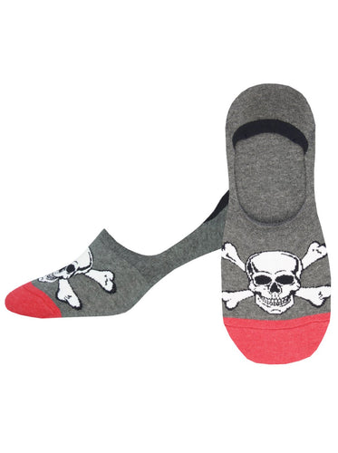 Skull and Crossbones Liner Socks for Men - Shop Now | Socksmith