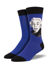 Get Smart - Einstein Portrait Socks for Men | Socksmith