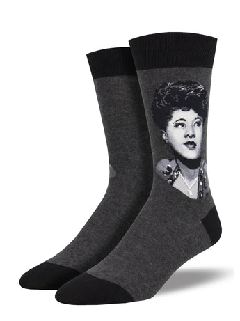 Ella Fitzgerald Portrait Socks for Men - Shop Now | Socksmith