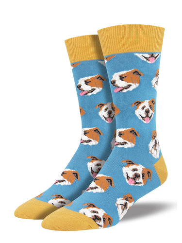 Bulldog Socks for Men - Shop Now | Socksmith