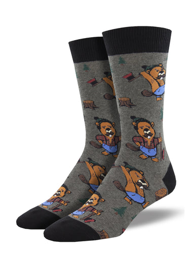 Men's Dress Socks - Beavers