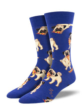 Pugs With Pizza Socks for Men - Shop Now | Socksmith
