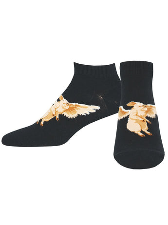 Flying Pig Ped Socks for Men - Shop Now | Socksmith