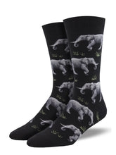Men's Dress Socks - Elephants