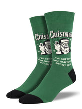 Retro Spoof Christmas Humor Socks for Men- Shop Now | Socksmith