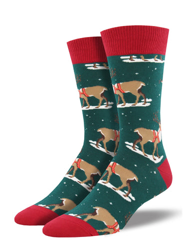 Reindeer Socks for Men - Shop Now | Socksmith