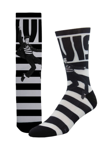 Elvis Striped Unisex Socks - Shop Now | Socksmith