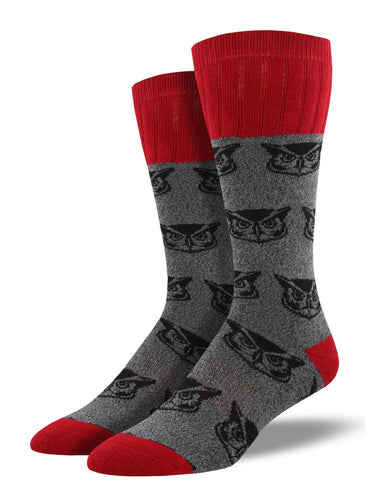 Owls Comfort Outdoor Socks | Outlands by Socksmith