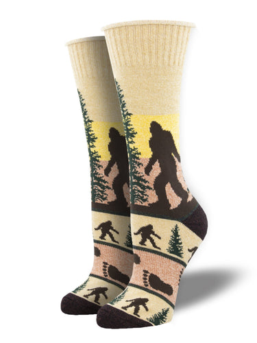 Recycled Wool - Bigfoot Animal Socks Made In USA | Socksmith