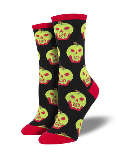 Bad Apple Halloween Socks for Women - Shop Now | Socksmith