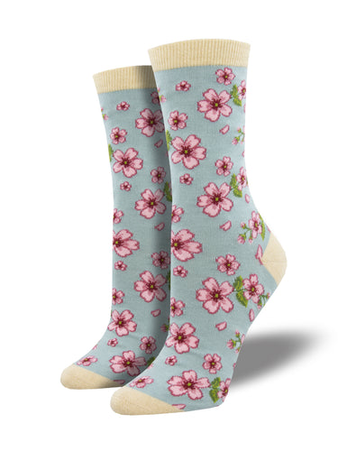Bamboo In Bloom Floral Socks for Women - Shop Now | Socksmith