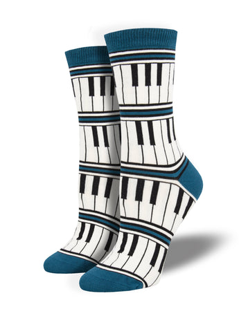Piano Bamboo Socks for Women - Shop Now | Socksmith