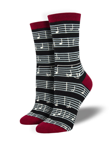 Sheet Music Bamboo Socks for Women - Shop Now | Socksmith