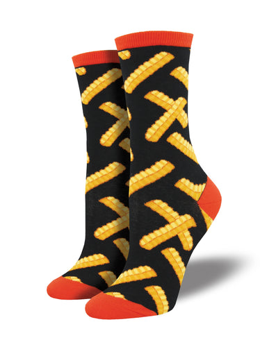 Crinkle Cut Fries Socks for Women - Shop Now | Socksmith
