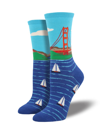 Golden Gate Socks for Women - Shop Now | Socksmith