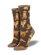 Golden Retrievers Socks for Women - Shop Now | Socksmith