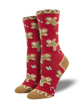 Women's Gingerbread Man Christmas Socks | Socksmith