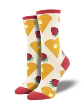Women's Yummy Waffle Breakfast Socks | Socksmith