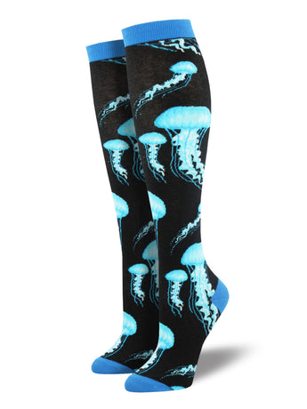 Jellyfish Knee-High Socks for Women - Shop Now | Socksmith