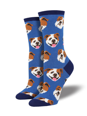 Bulldog Socks for Women - Shop Now | Socksmith