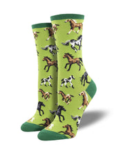 Women's Horse Novelty Crew Socks | Socksmith