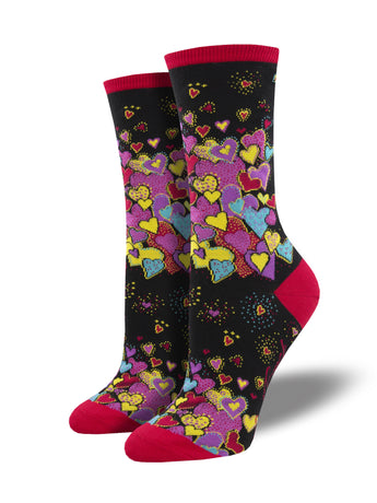 Women's Laurel Burch Heart Socks | Socksmith