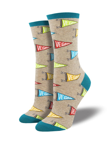 Vegan Flag Socks for Women - Shop Now | Socksmith