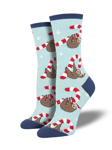 Holiday Sloth Socks for Women - Shop Now | Socksmith