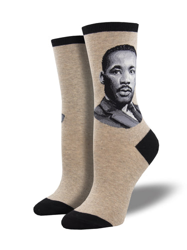 MLK Jr Portrait Socks for Women - Shop Now | Socksmith