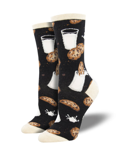 Cookies and Milk Socks for Women - Shop Now | Socksmith