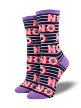 "No" Socks for Women - Shop Now | Socksmith