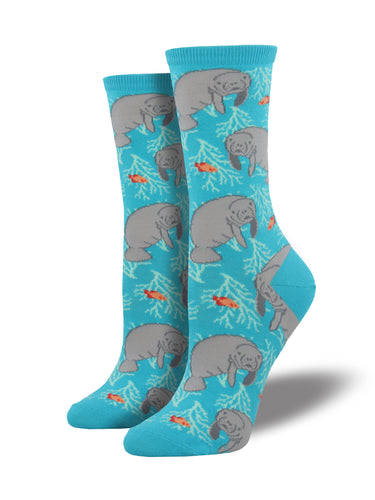 Manatee Socks for Women - Shop Now | Socksmith