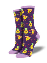 Pineapple Pizza Socks for Women - Shop Now | Socksmith