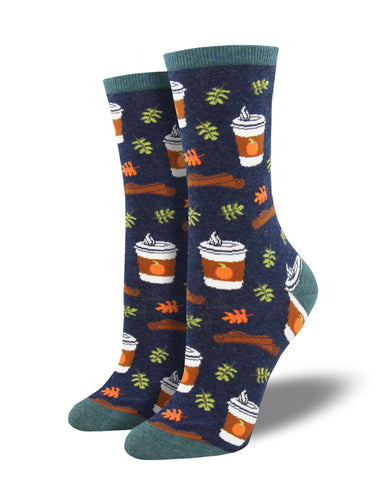 Pumpkin Spice Coffee Socks for Women - Shop Now | Socksmith