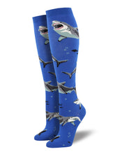 Shark Knee-High Socks for Women - Shop Now | Socksmith