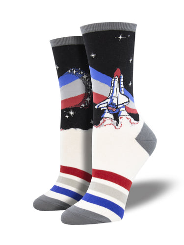 Space Shuttle Socks for Women - Shop Now | Socksmith