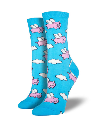 Flying Pig Socks for Women - Shop Now | Socksmith