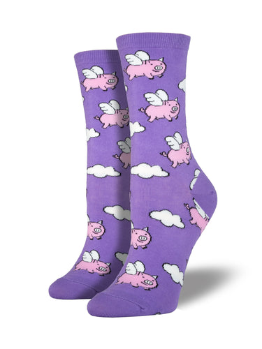 Flying Pig Socks for Women - Shop Now | Socksmith